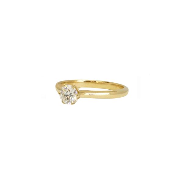טבעת זהב עם יהלום מעבדה, טבעת אירוסין יהלום, טבעת יהלום אירוסין, טבעת סוליטר יהלום מעבדה, טבעת זהב סוליטר,