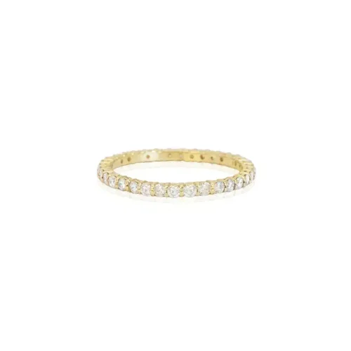 טבעת זהב עם יהלומי מעבדה, טבעת משלימה יהלומי מעבדה, טבעת משלימה CVD, טבעת איטרניטי יהלומי מעבדה,